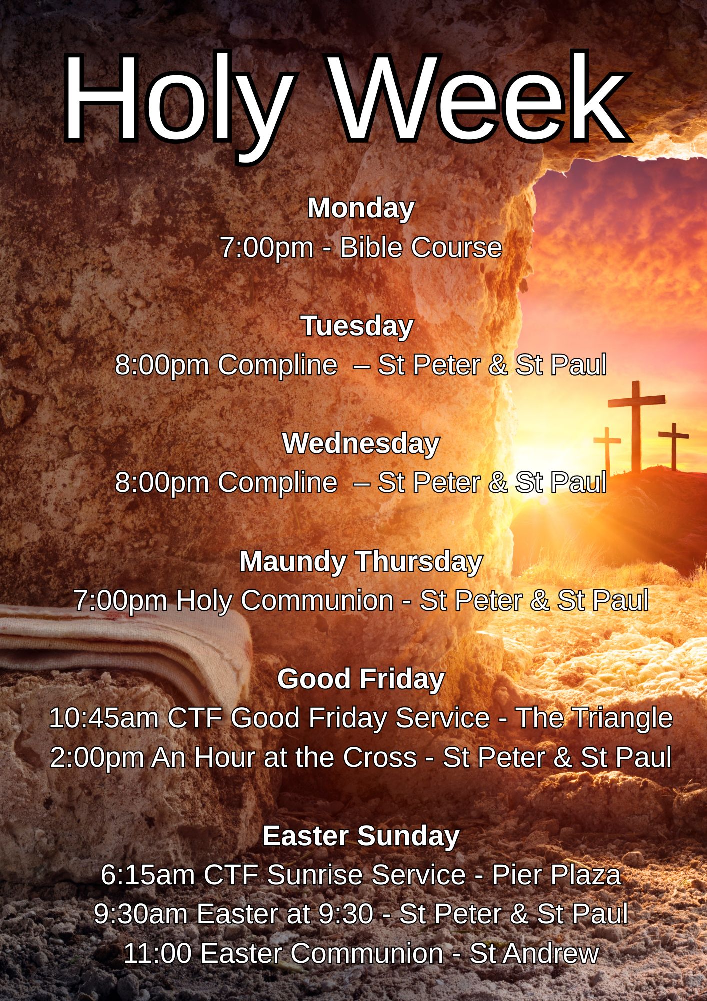 Holy Week 1